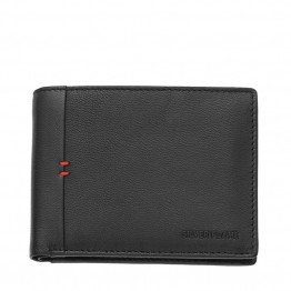 Мъжки порфейл Silver Flame, Колекция Италия,Черен