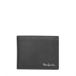 Мъжки портфейл Pierre Cardin, Черен, Едър шагрен