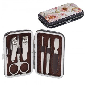 Комплект за маникюр Casa Interior, Рози