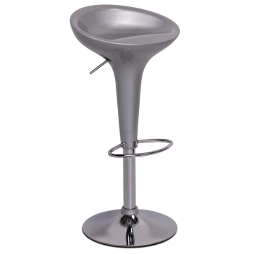 Бар стол Casa Interior 3052 - сребърно