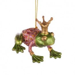 Коледна играчка Casa Interior, За елха, Жаба