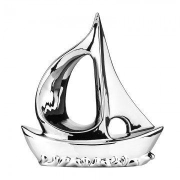 Статуетка Casa Interior, Керамична, Платноходка