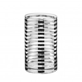 Ваза на ленти Casa Interior, Сребриста