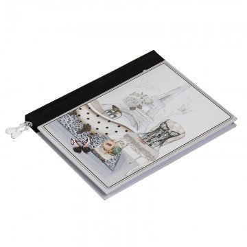 Бележник Casa Interior, Твърди корици, Серия Париж