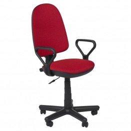 Офис стол Casa Interior COMFORT, Червено/Черен