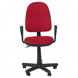 Офис стол Casa Interior COMFORT, Червено/Черен