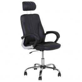 Президентски офис стол Casa Interior 6158, Черен 