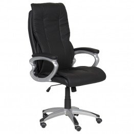 Президентски офис стол Casa Interior 6503, Черен, Еко кожа