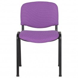 Посетителски офис стол Casa Interior 1130, Лилаво/Черен