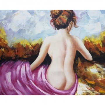 Картина Casa Interior, Жена в розово, 50/60см