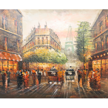 Картина Casa Interior, Градски пейзаж, 60/50 см