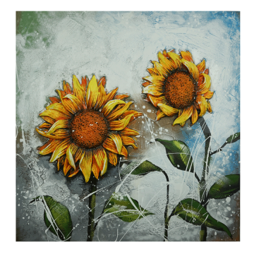 Картина Casa Interior, Слънчогледи, 80/80 см